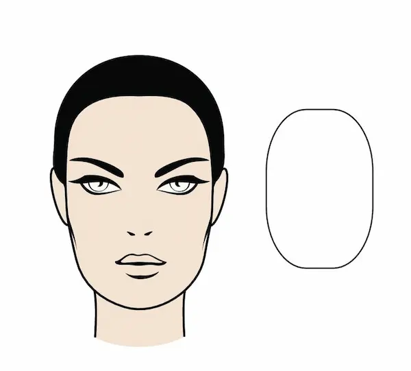 Rostro ovalada