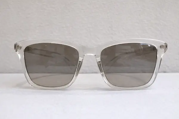 Lentes de verano para mujer con montura transparente